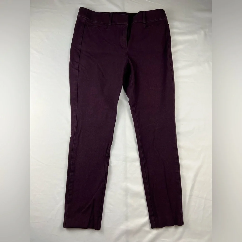 Loft - Women’s Pants - Size 8 - Dark Purple - Skinny
